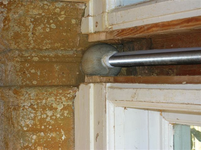 Completed Sock Anchor Installation