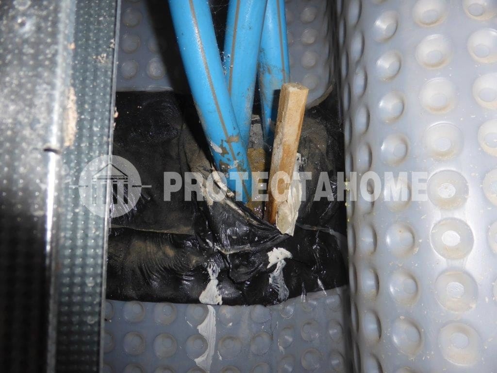 Failed Basement Waterproofing Investigation
