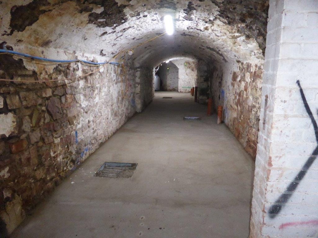 Bristol Guildhall Vaulted Basement