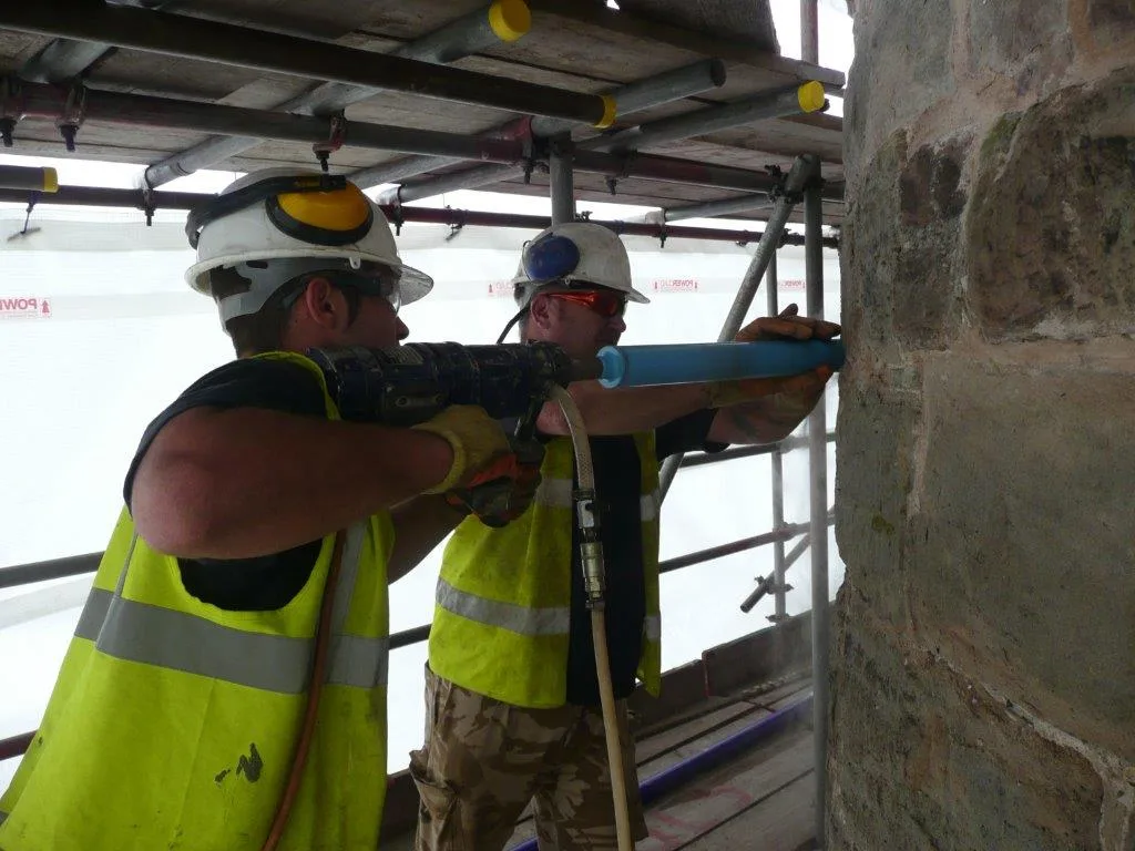 Structural Drilling on Bridge