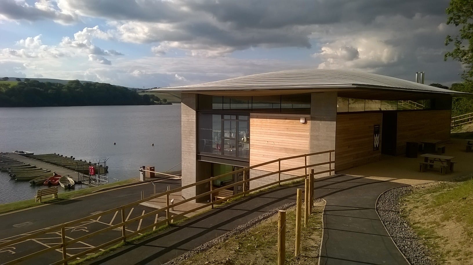 The Award Winning Visitor Centre at Llandegfedd Reservoir