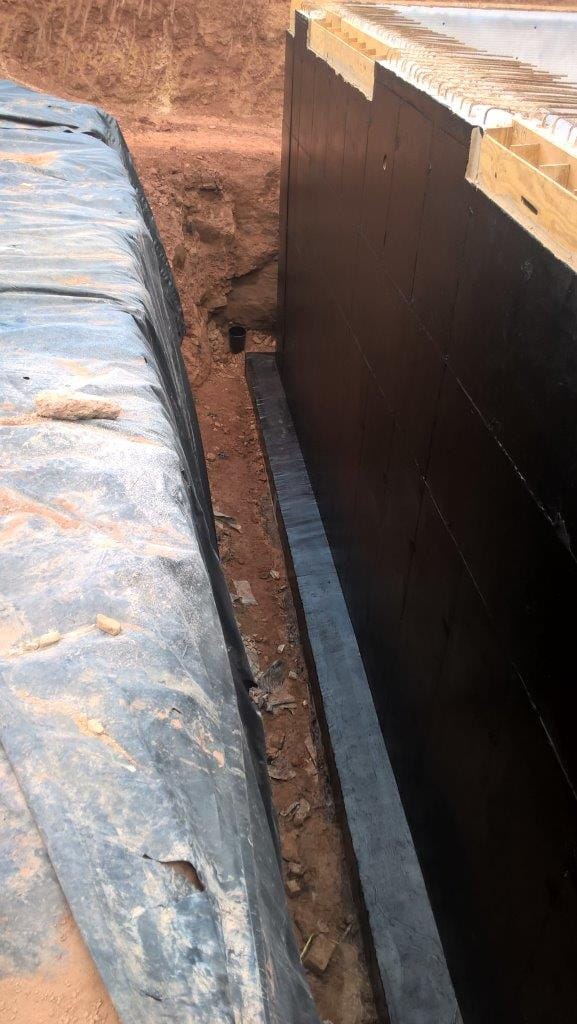 New Build Basement Waterproofing