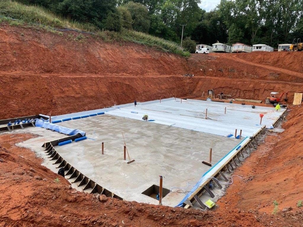 Pre-applied waterproofing membrane